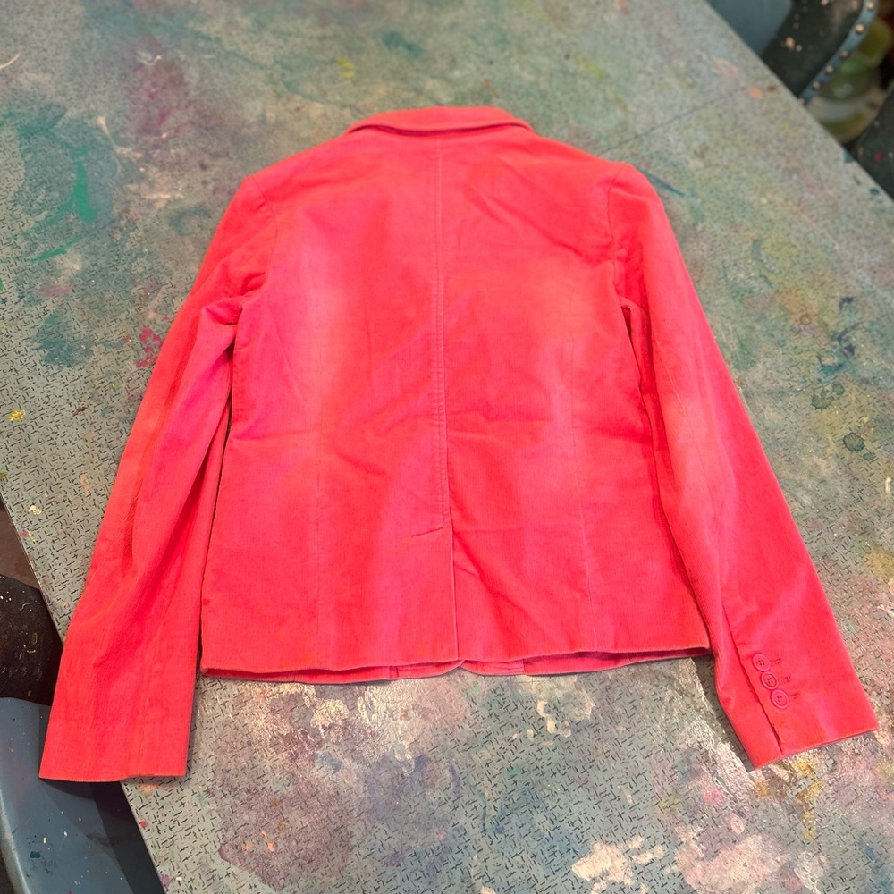 Rustic Pink Corduroy Jacket - Picture 8 of 13